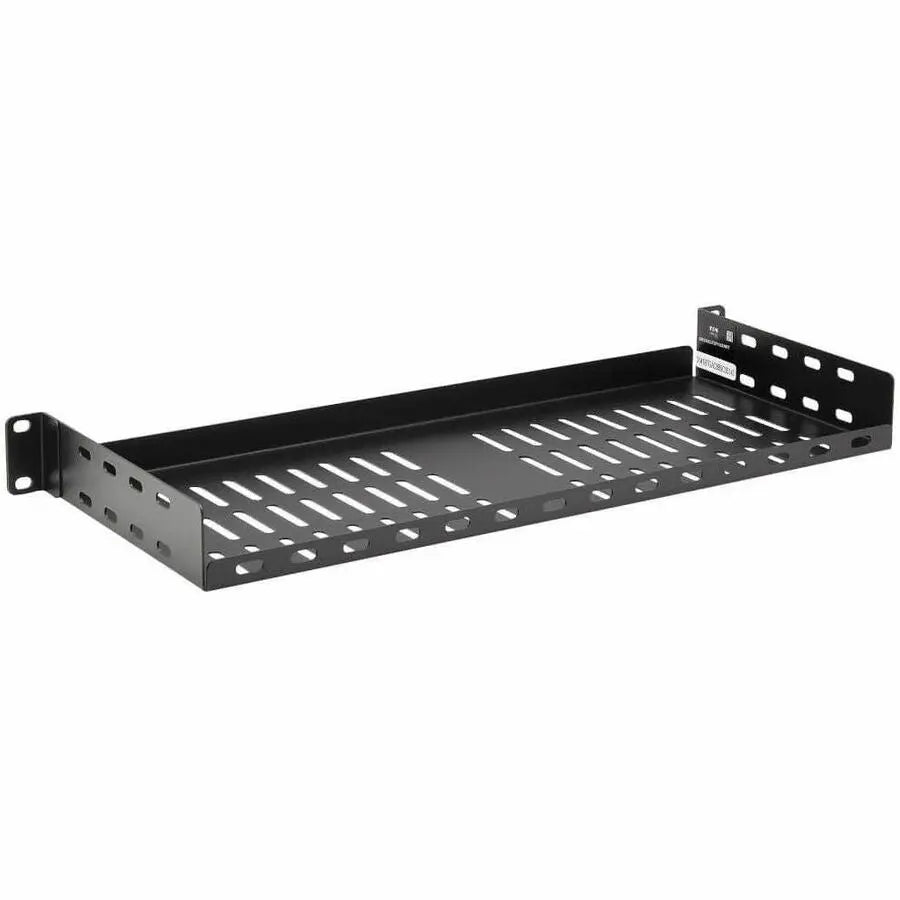 EATON Tripp Lite SmartRack Cantilever Fixed Steel Rack Shelf - 1U, Vented, 7 in. (17.8 cm) Deep, Holds up to 40 lb. (18 kg) - For Data Center, Server, Router, Networking - 1U Rack Height - Rack-mountable -  - SRSHELF2P1USHRT
