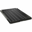 EATON Tripp Lite SmartRack Sliding Steel Rack Shelf - 1U, Vented, 28.3 in. Deep, Holds up to 50 lb. (23 kg) - For Data Center, Server, LAN Switch, Router, Networking - 1U Rack Height - Rack-mountable - Blac - SRSHELF4PSLVENT