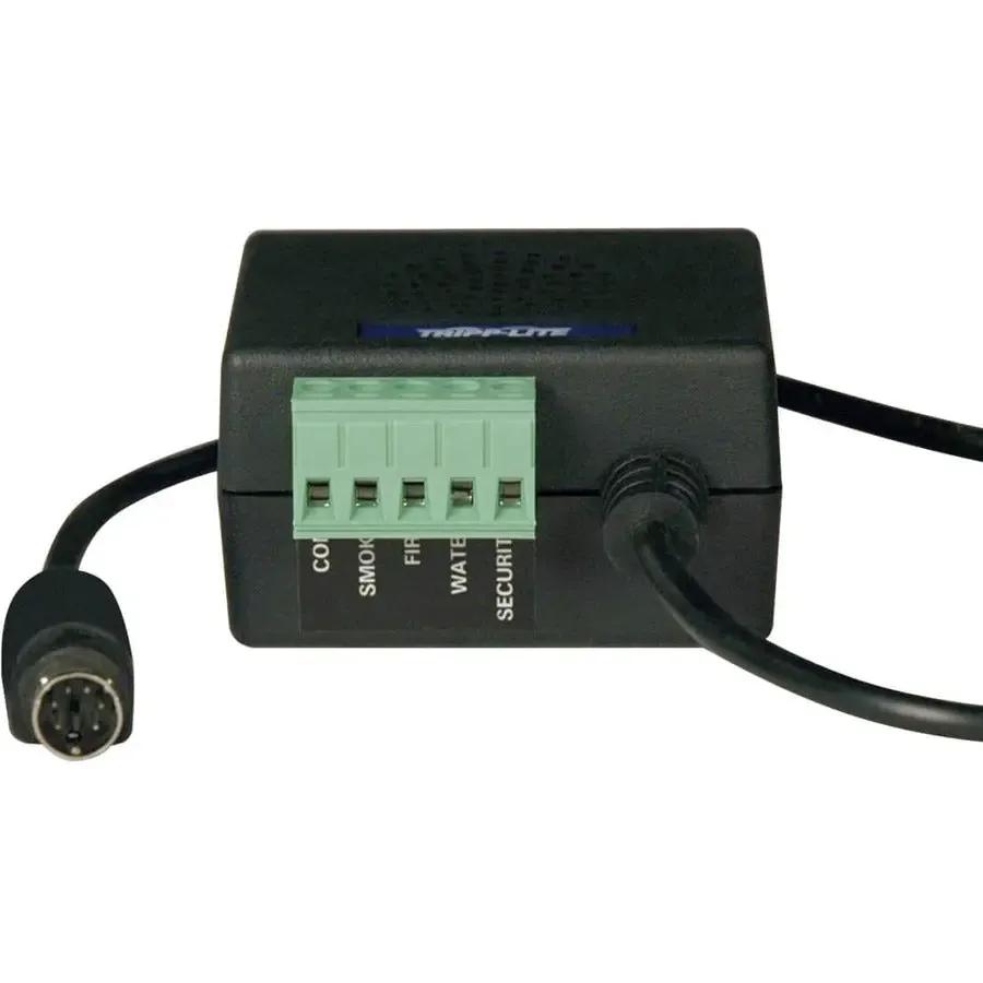 EATON Tripp Lite SNMP / Web Card Rack Environment Sensor, Temp, Humidity, Contact-Closure Inputs - TAA Compliant