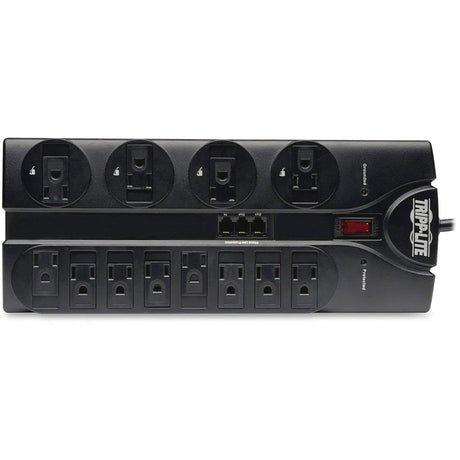 EATON Tripp Lite Surge Protector Power Strip 12 Outlets 8ft Cord Tel/Modem 2160J - 12 x NEMA 5-15R - 1875 VA - 2160 J - 120 V AC Input - Phone/Fax/Modem/DSL - TLP1208TEL