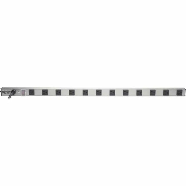 EATON Tripp Lite Surge Protector Power Strip 120V 10 5-15R; 2 5-15/20R 15ft Cord - 2 x NEMA 5-15/20R, 10 x NEMA 5-15R - 2400 VA - 1650 J - 120 V AC Input - 120 V AC Output - SS361220