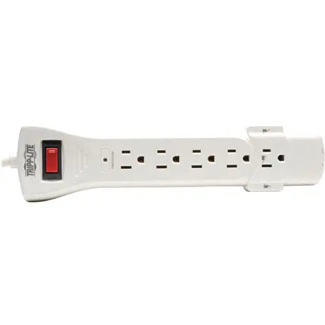 EATON Tripp Lite Surge Protector Power Strip 120V 7 Outlet RJ11 12' Cord 1080 Joules - Receptacles: 7 x NEMA 5-15R - 1080J