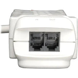 EATON Tripp Lite Surge Protector Power Strip 120V 7 Outlet RJ11 12' Cord 1080 Joules - Receptacles: 7 x NEMA 5-15R - 1080J