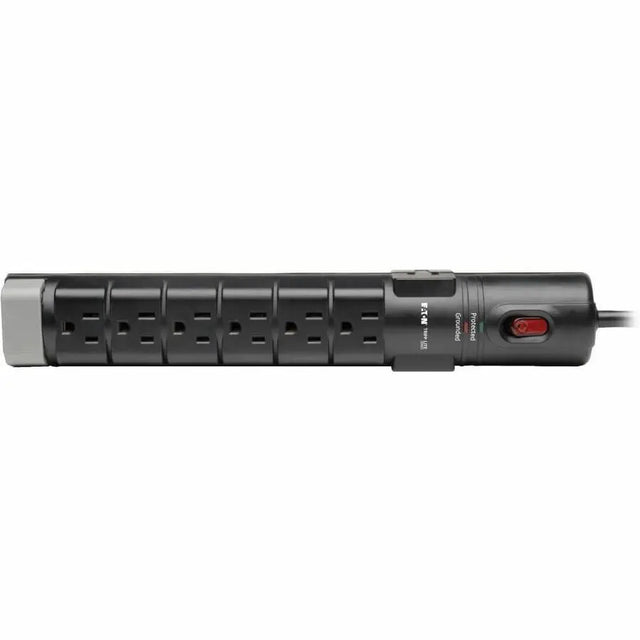 EATON Tripp Lite Surge Protector Power Strip 120V 8 Outlet RJ11 6' Cord 2160 Joule - 8 x NEMA 5-15R - 1800 VA - 2160 J - 120 V AC Input - Cable Modem/DSL/Fax/Phone - TLP806TEL