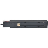 EATON Tripp Lite Surge Protector Power Strip 6 Outlet Tel/Modem 6 ft Cord Black - 6 x NEMA 5-15R - 1800 VA - 1440 J - 120 V AC Input - Phone/DSL - TLP606SSTELB