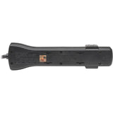 EATON Tripp Lite Surge Protector Power Strip 7 Outlet 25 ft Cord Black 2160 J - 7 x NEMA 5-15R - 1800 VA - 2160 J - 120 V AC Input - SUPER725B