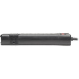 EATON Tripp Lite Surge Protector Power Strip 7 Outlet 25 ft Cord Black 2160 J - 7 x NEMA 5-15R - 1800 VA - 2160 J - 120 V AC Input - SUPER725B