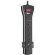 EATON Tripp Lite Surge Protector Power Strip 7 Outlet 25 ft Cord Black 2160 J - 7 x NEMA 5-15R - 1800 VA - 2160 J - 120 V AC Input - SUPER725B