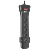 EATON Tripp Lite Surge Protector Power Strip 7 Outlet 25 ft Cord Black 2160 J - 7 x NEMA 5-15R - 1800 VA - 2160 J - 120 V AC Input - SUPER725B