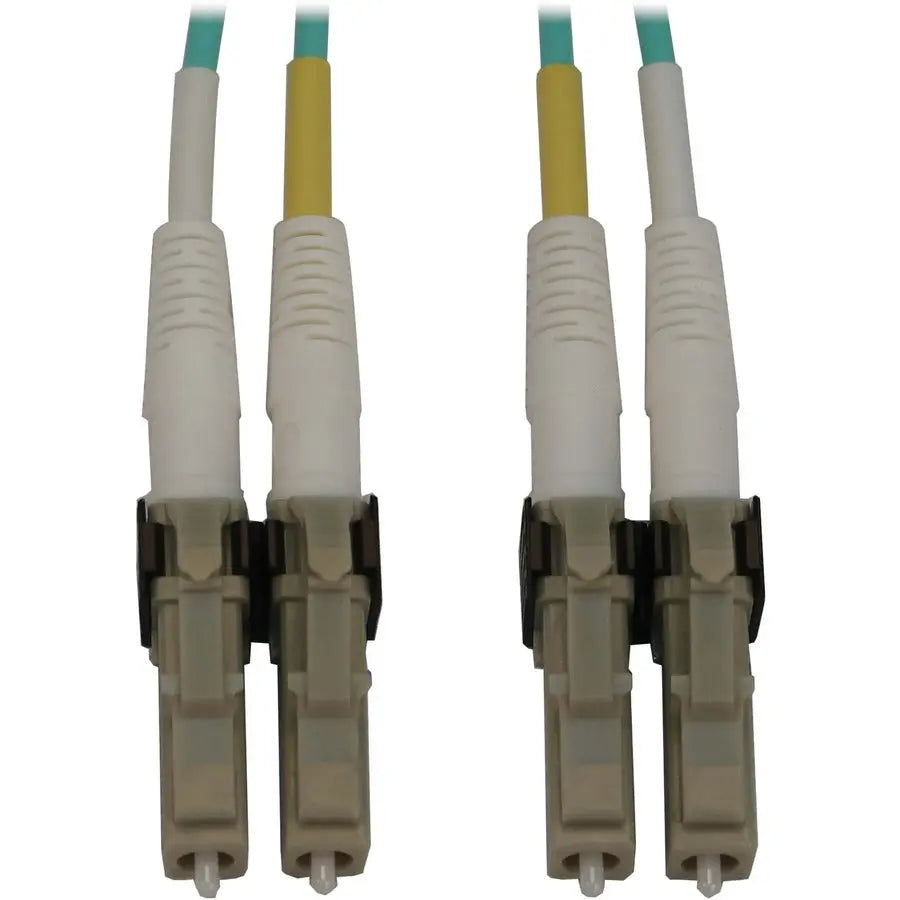 EATON Tripp Lite Switchable Fiber Optic Cable 400G MMF 50/125 Duplex LC-PC M/M 8M - 26.25 ft Fiber Optic Network Cable for Switch, Patch Panel, Network Device - First End: 2 x LC/PC Network - Male - Second  - N820X-08M