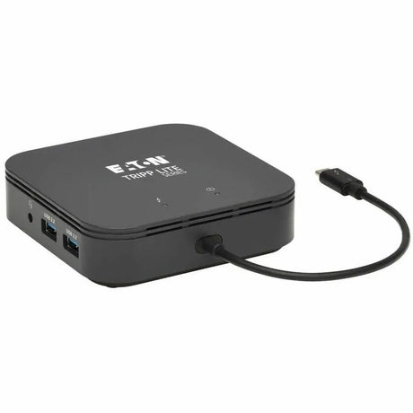 EATON Tripp Lite Thunderbolt 3 Dock Dual Display 8k DisplayPort, 4k HDMI, USB-A Hub, Gigabit Ethernet - for Notebook - 60 W - USB Type C - 4 x USB Ports - Network (RJ-45) - HDMI - DisplayPort - Thunderbolt ...  - MTB3-DOCK-04