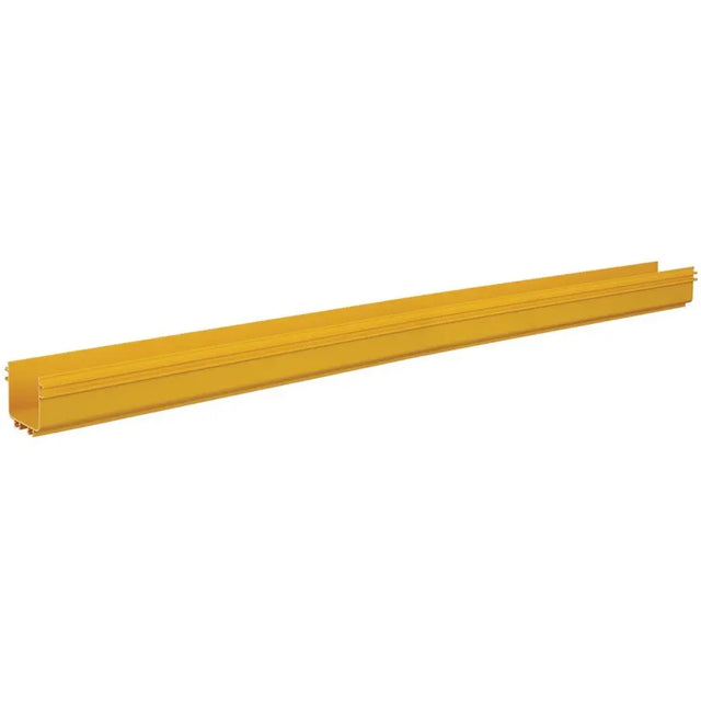 Tripp Lite Toolless Straight Channel Section for Fiber Routing System 48in - Yellow - Polyvinyl Chloride (PVC) - SRFC5STR48 EATON