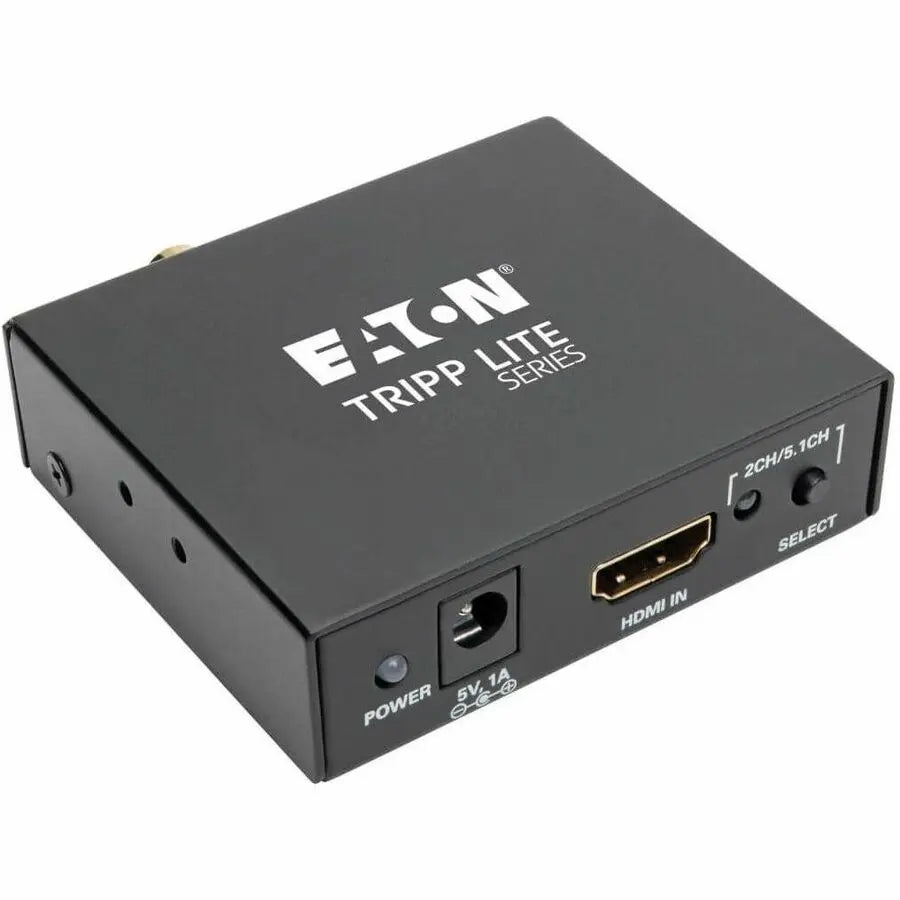 EATON Tripp Lite Ultra High Definition UHD 4Kx2K HDMI Audio De-Embedder Extractor - Functions: Audio De-embedding, Audio Extraction - 3840 x 2160 - Audio Line Out - P130-000-AUDIO