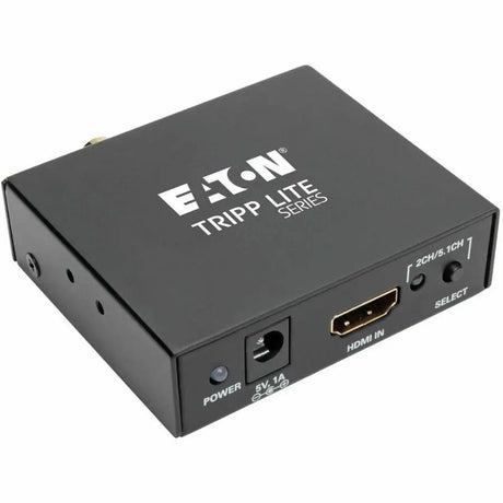 EATON Tripp Lite Ultra High Definition UHD 4Kx2K HDMI Audio De-Embedder Extractor - Functions: Audio De-embedding, Audio Extraction - 3840 x 2160 - Audio Line Out - P130-000-AUDIO