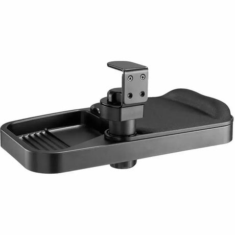 EATON Tripp Lite Under-Desk Clamp Storage Tray w/ Built-In Mouse Pad & Wrist Rest - 6.60 lb Load Capacity - DMUDSC