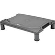 EATON Tripp Lite Universal Monitor Riser Stand Computer Laptop Printers 1.25-5.5" - 40 lb Load Capacity - 5.5" Height x 15.6" Width x 11.3" Depth - Desktop, Tabletop - Black - MR1612