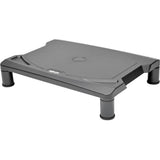 EATON Tripp Lite Universal Monitor Riser Stand Computer Laptop Printers 1.25-5.5" - 40 lb Load Capacity - 5.5" Height x 15.6" Width x 11.3" Depth - Desktop, Tabletop - Black - MR1612