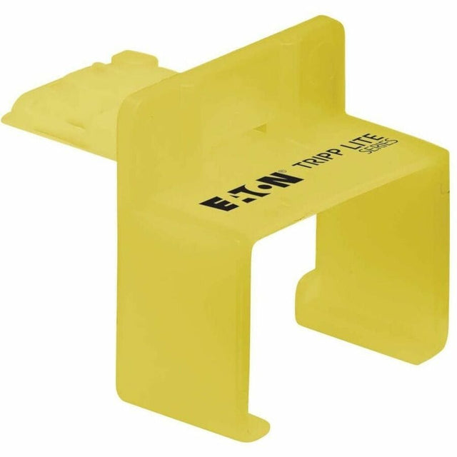 EATON Tripp Lite Universal RJ45 Plug Locks Patch Panel Wall Plate Yellow 10 Pack - N2LOCK-010-YW