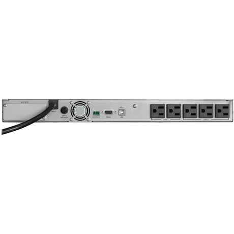 EATON Tripp Lite UPS 1440VA 1100W 120V Line-Interactive UPS - 5 NEMA 5-15R Outlets, Network Card Option, USB, DB9, 1U Rack/Tower/Vertical - 1U Rack/Tower - AVR - 2 Minute Stand-by - 120 V AC Input - 120 V AC Output - 5 x NEMA 5-15R