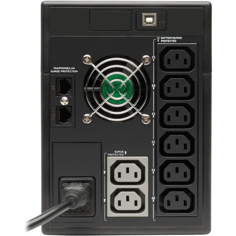 EATON Tripp Lite UPS 1500VA 900W International Smart LCD Tower AVR 230V USB C13 - Tower - 8 Hour Recharge - 230 V DC Input - 230 V AC Output - 8 x IEC 60320 C13 - SMX1500LCDT