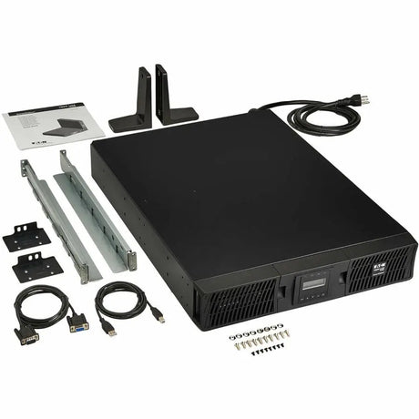EATON Tripp Lite UPS 2200VA 1800W Smart Online Rackmount LCD Sine Wave USB DB9 - 2U Rack/Tower - 4 Minute Stand-by - 100 V AC, 110 V AC, 115 V AC, 120 V AC, 127 V AC Input - 100 V AC, 110 V AC, 115 V AC, 12...  - SU2200RTXLCD2U