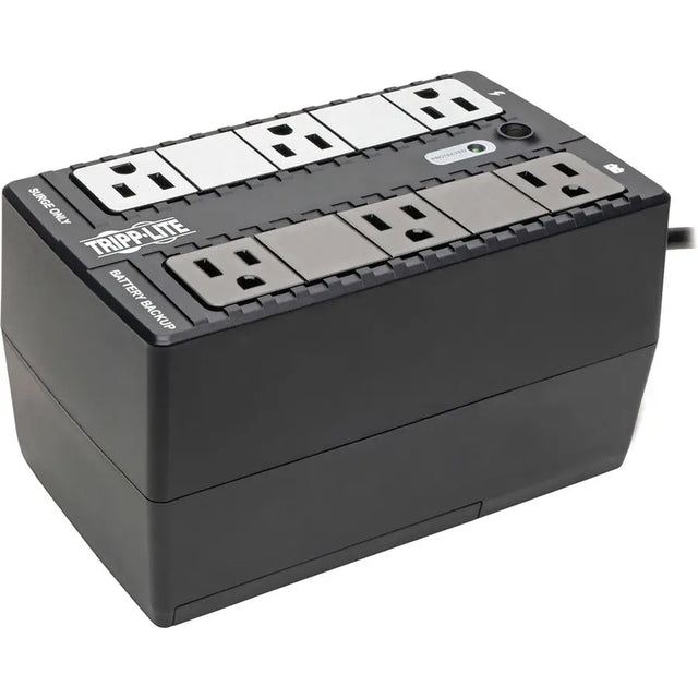EATON Tripp Lite UPS 350VA 210W Desktop Wall Mount PC / MAC Battery Back Up Compact 50/60Hz 120V 6 Outlets 5-15P - Mini Desktop - 110 V AC Input - 120 V AC Output - 3 x NEMA 5-15R, 3 x NEMA 5-15R - BC350