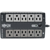 EATON Tripp Lite UPS 600VA 325W Desktop Battery Back Up Compact 120V USB Standby 50/60Hz 5-15P PC - 600VA/300W - 1 Minute Full Load - 10 Outlet x NEMA 5-15R - INTERNET600U