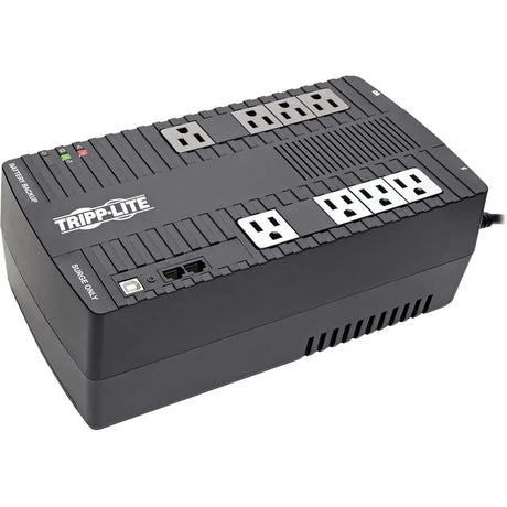 EATON Tripp Lite UPS 700VA 350W Desktop Battery Back Up AVR Compact 120V USB RJ11 50/60Hz - Desktop - 2 Minute Stand-by - 110 V AC Input - 120 V AC Output - 8 x NEMA 5-15R - AVR700U