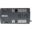 EATON Tripp Lite UPS 700VA 350W Desktop Battery Back Up AVR Compact 120V USB RJ11 50/60Hz - Desktop - 2 Minute Stand-by - 110 V AC Input - 120 V AC Output - 8 x NEMA 5-15R - AVR700U