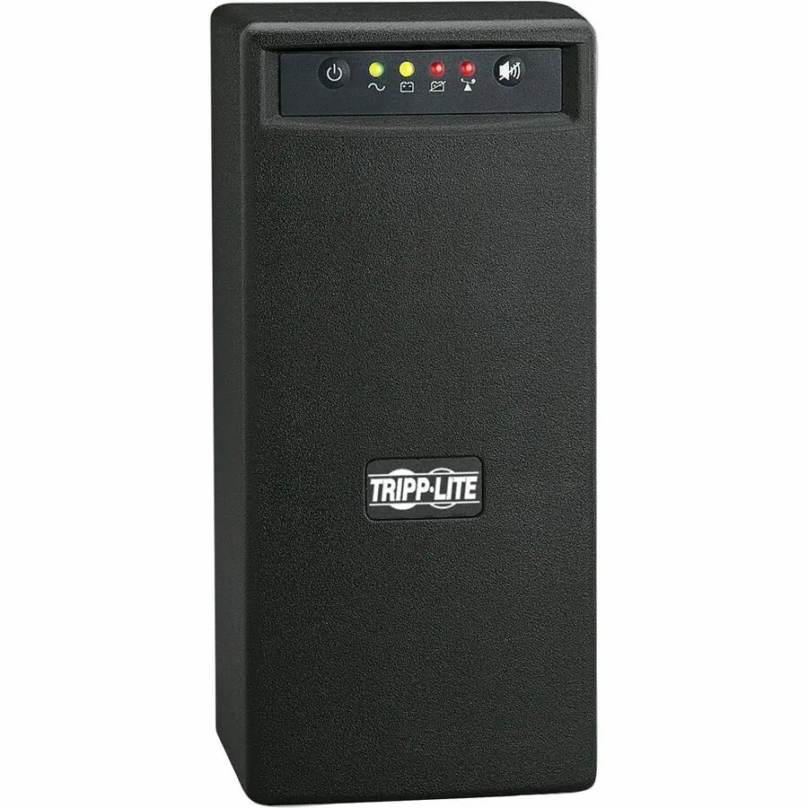 EATON Tripp Lite UPS 750VA 450W Battery Back Up Tower AVR 120V USB RJ45 6 outlets - Tower - 4 Hour Recharge - 3 Minute Stand-by - 120 V AC Input - 120 V AC Output - 6 x NEMA 5-15R - SMART750USB
