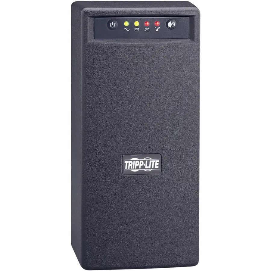 EATON Tripp Lite UPS 800VA 475W Battery Back Up Tower AVR 120V USB RJ11 RJ45 - Tower - 4 Hour Recharge - 3.50 Minute Stand-by - 110 V AC Input - 120 V AC Output - 6 x NEMA 5-15R, 1 x NEMA 5-15R - OMNIVS800