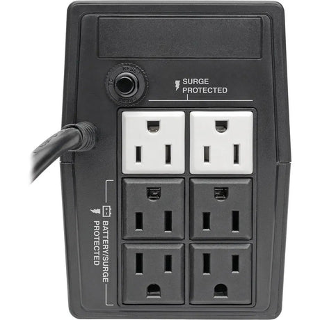 Tripp Lite UPS Desktop 650VA 360W AVR Battery Back Up Compact 120V 6 Outlet - Desktop/Tower - AVR - 8 Hour Recharge - 120 V AC Input - 110 V AC, 115 V AC, 120 V AC Output - 6 x NEMA 5-15R - VS650T EATON