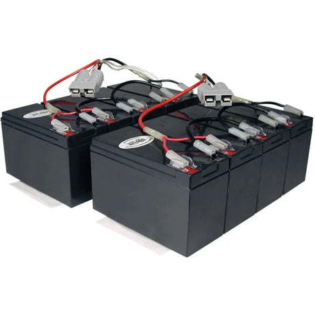 EATON Tripp Lite UPS Replacement Battery Cartridge Kit for select APC UPS Systems 2 sets of 4 - Maintenance-free Lead Acid - RBC12A