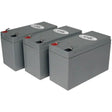 EATON Tripp Lite UPS Replacement Battery Cartridge Kit for select UPS Brands with (3) 12V Batteries - Maintenance-free Lead Acid - RBC53