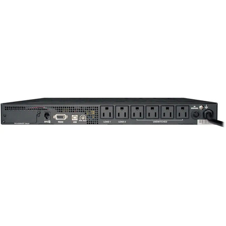EATON Tripp Lite UPS Smart 1000VA 800W Rackmount AVR 120V Pure Sine Wave USB DB9 SNMP 1URM - 1U Rack-mountable - 4.50 Hour Recharge - 4 Minute Stand-by - 120 V AC Input - 110 V AC, 115 V AC, 120 V AC Output...  - SMART1000RM1U