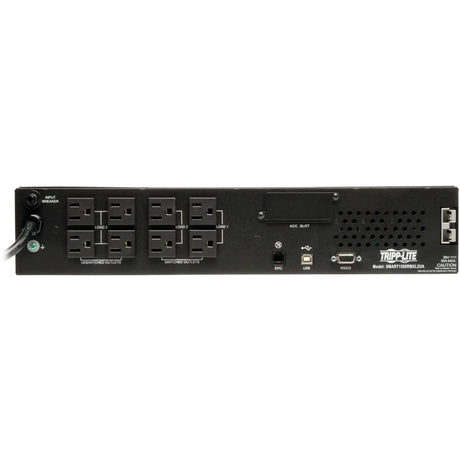 EATON Tripp Lite UPS Smart 1500VA 1350W Rackmount AVR 120V Pure Sine Wave USB DB9 2URM TAA GSA - 1500VA/1350W - 4.9 Minute Full Load - 8 x NEMA 5-15R - SM1500RMXL2UTAA