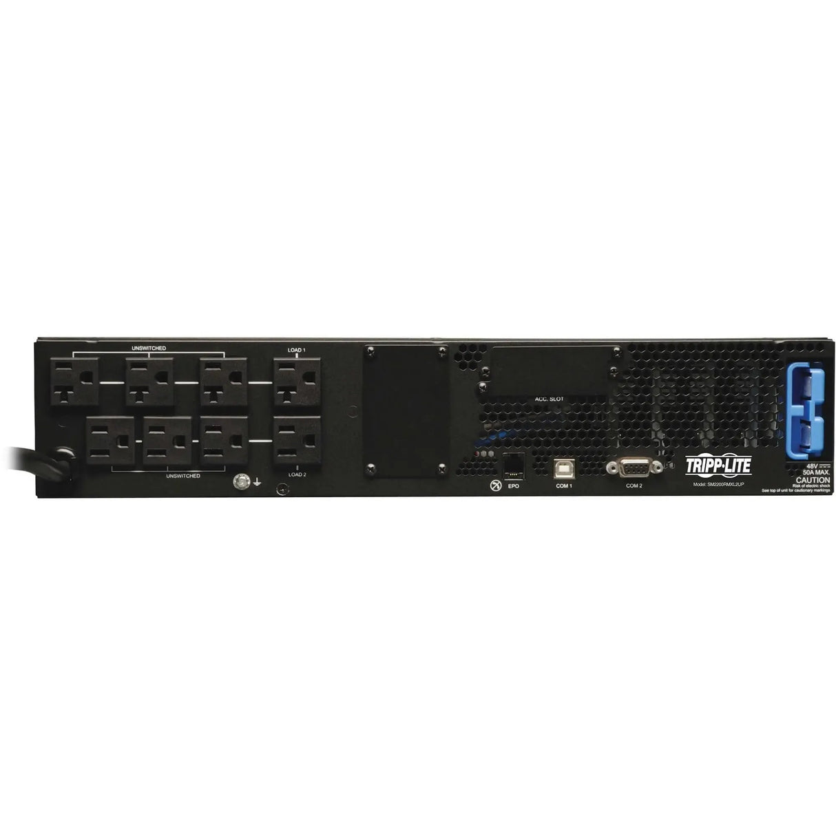 Tripp Lite UPS Smart 2200VA 1920W Rackmount AVR 120V Pure Sine Wave Extended Run LCD USB DB9 2URM - 2U Rack/Tower - 4.50 Hour Recharge - 4.50 Minute Stand-by - 120 V AC Input - 120 V AC Output - 4 x N - SM2200RMXL2UP EATON