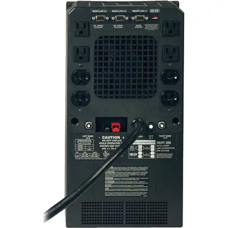EATON Tripp Lite UPS Smart 3000VA 2400W Tower AVR 120V XL DB9 for Servers - 3000VA/2400W - 7 Minute Full Load - 4 x NEMA 5-15R, 4 x NEMA 5-20R - SMART3000NET