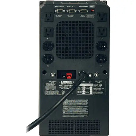 EATON Tripp Lite UPS Smart 3000VA 2400W Tower AVR 120V XL DB9 for Servers - 3000VA/2400W - 7 Minute Full Load - 4 x NEMA 5-15R, 4 x NEMA 5-20R - SMART3000NET