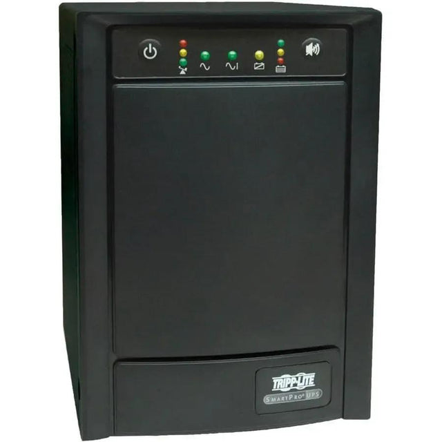 EATON Tripp Lite UPS Smart 750VA 500W Tower AVR 100/110/120V Pure Sign Wave USB DB9 SNMP RJ45 - 750VA/500W - 5 Minute Full Load - 4 x NEMA 5-15R - Battery/Surge-protected, 4 x NEMA 5-15R - Surge-protected - SMART750SLT