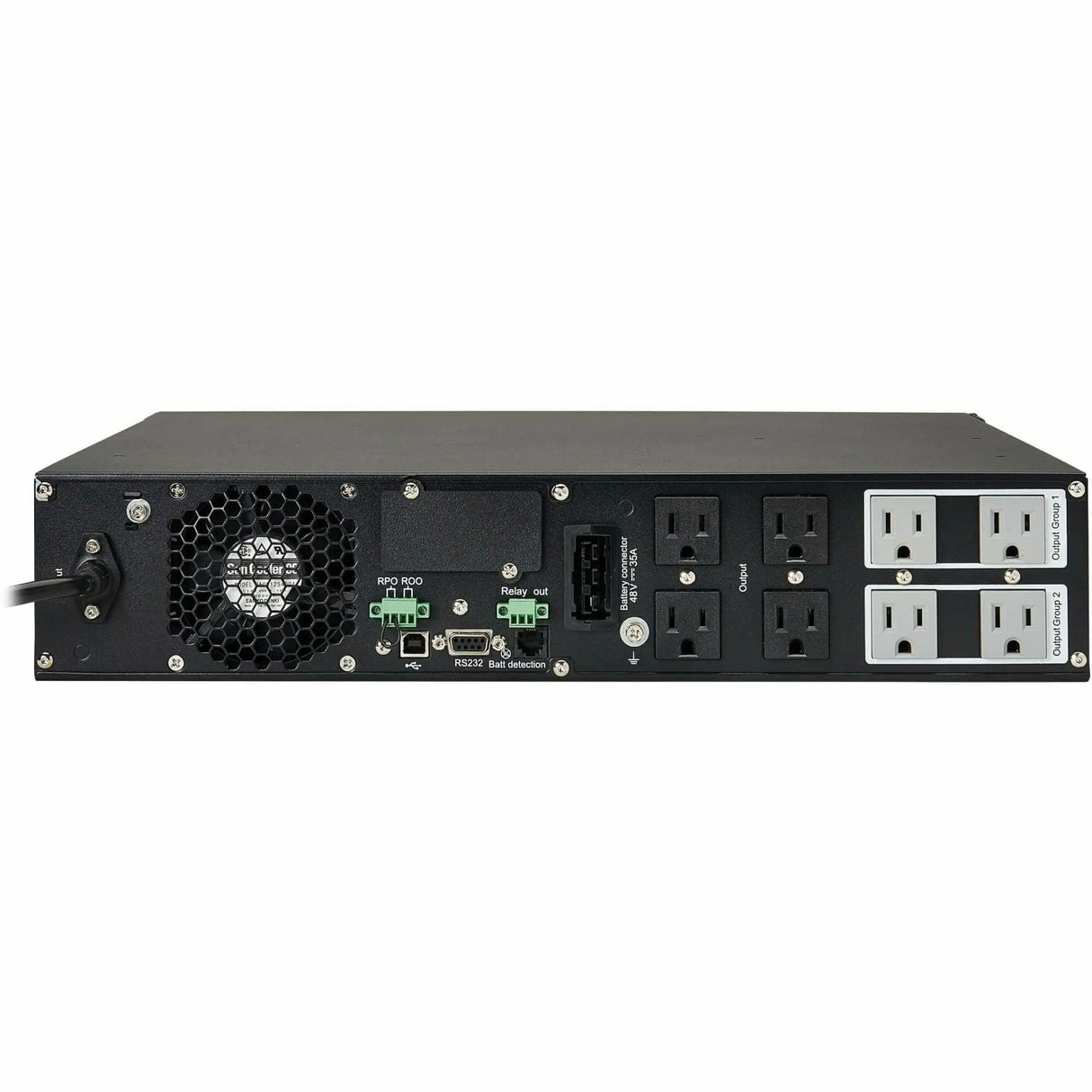 EATON Tripp Lite UPS Smart Online 1500VA 1350W Rackmount 120V LCD USB DB9 2URM - 2U Rack/Tower - 3 Hour Recharge - 4.20 Minute Stand-by - 110 V AC Input - 127 V AC, 127 V AC, 110 V AC, 120 V AC, 115 V AC Ou...  - SU1500RTXLCD2U