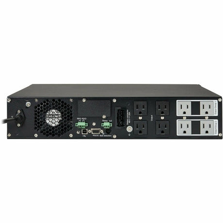 EATON Tripp Lite UPS Smart Online 1500VA 1350W Rackmount 120V LCD USB DB9 2URM - 2U Rack/Tower - 3 Hour Recharge - 4.20 Minute Stand-by - 110 V AC Input - 127 V AC, 127 V AC, 110 V AC, 120 V AC, 115 V AC Ou...  - SU1500RTXLCD2U