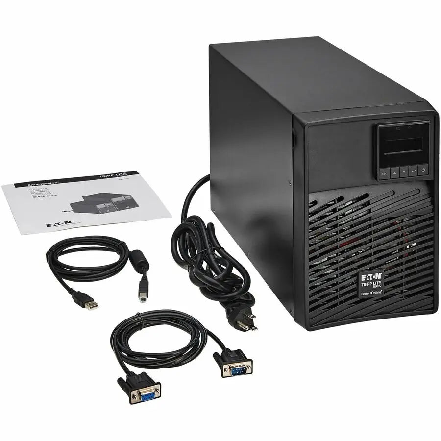 EATON Tripp Lite UPS Smart Online 1500VA 1350W Tower 100V-120V LCD USB DB9 SNMP RT - Tower - 3 Hour Recharge - 4.50 Minute Stand-by - 100 V AC, 110 V AC, 120 V AC, 127 V AC Input - 110 V AC, 120 V AC, 127 V...  - SU1500XLCD