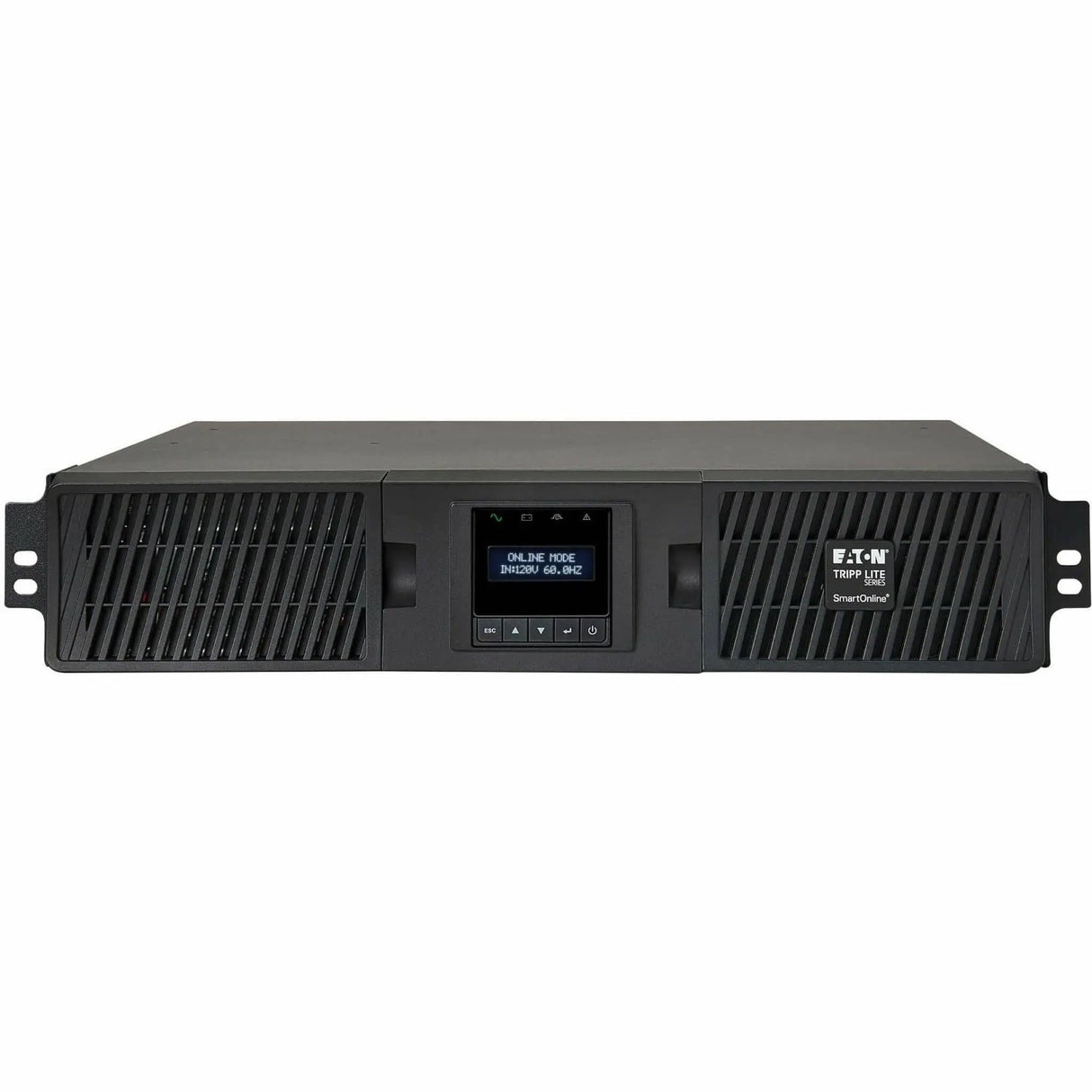 EATON Tripp Lite UPS Smart Online 2200VA 1800W Rackmount 120V LCD USB DB9 Preinstalled SNMPWEBCARD 2URM - 2U Tower/Rack/Wall Mountable - 4 Minute Stand-by - 100 V AC, 110 V AC, 115 V AC, 120 V AC, 127 V AC ...  - SU2200RTXLCDN