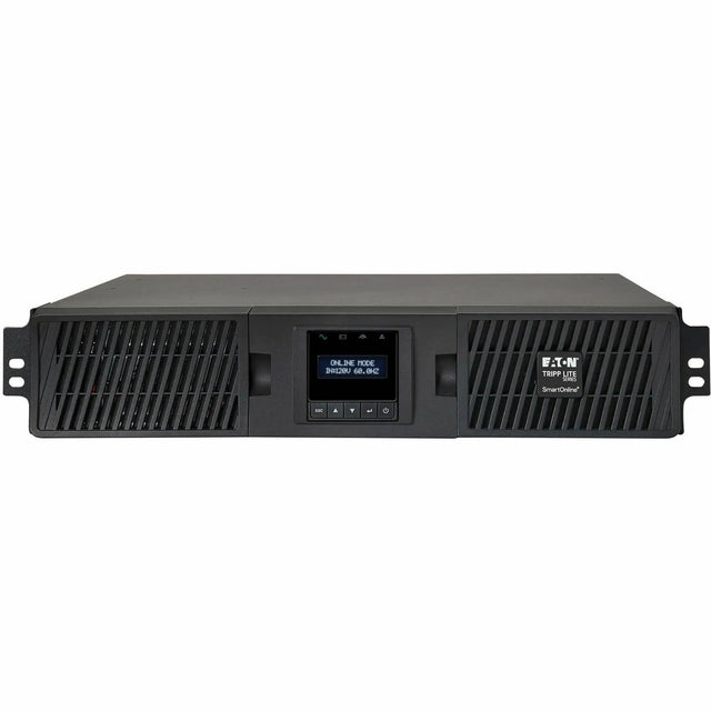 EATON Tripp Lite UPS Smart Online 2200VA 1800W Rackmount 120V LCD USB DB9 Preinstalled SNMPWEBCARD 2URM - 2U Tower/Rack/Wall Mountable - 4 Minute Stand-by - 100 V AC, 110 V AC, 115 V AC, 120 V AC, 127 V AC ...  - SU2200RTXLCDN