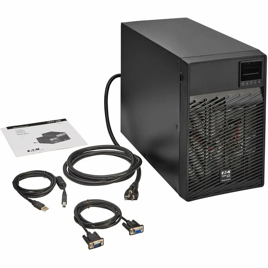 EATON Tripp Lite UPS Smart Online 2200VA 1800W Tower 120V LCD USB DB9 Extended Run - Tower - 3 Hour Recharge - 4.50 Minute Stand-by - 100 V AC, 110 V AC, 115 V AC, 120 V AC, 127 V AC Input - 100 V AC, 110 V...  - SU2200XLCD