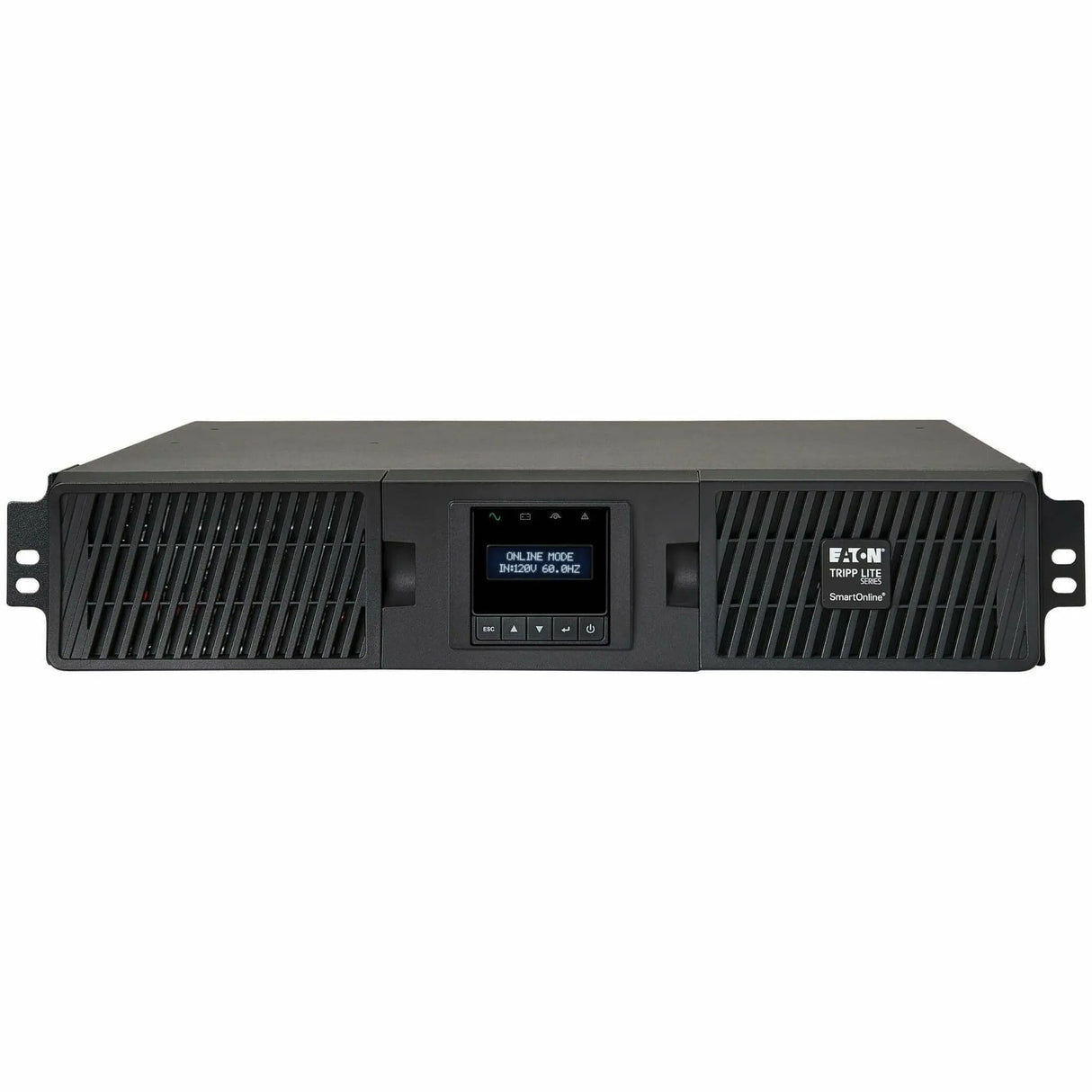 Tripp Lite UPS Smart Online 750VA 675W 120V LCD USB DB9 WEBCARDLX 2URM - 2U Rack-mountable - 3 Hour Recharge - 4.30 Minute Stand-by - 120 V AC Input - 100 V AC, 110 V AC, 115 V AC, 127 V AC Output - 6...  - SU750RTXLCD2UN EATON