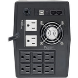 EATON Tripp Lite UPS Smart Tower 1000VA 560W Battery Back Up Desktop AVR LCD USB - Tower - AVR - 8 Hour Recharge - 2 Minute Stand-by - 120 V AC Input - 120 V AC Output - 8 x NEMA 5-15R - OMNIVS1000LCD