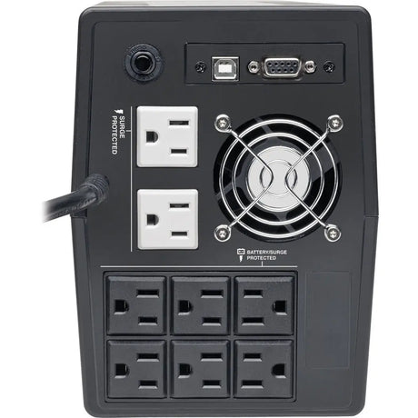 EATON Tripp Lite UPS Smart Tower 1440VA 900W Battery Back Up Desktop AVR LCD USB - Tower - AVR - 8 Hour Recharge - 2 Minute Stand-by - 120 V AC Input - 120 V AC, 110 V AC, 115 V AC Output - 8 x NEMA 5-15R - OMNIVS1500LCD