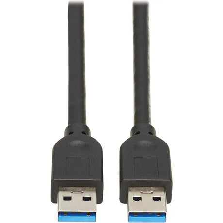 EATON Tripp Lite USB 3.0 SuperSpeed A to A Cable for Tripp Lite USB 3.0 All-in-One Keystone/Panel Mount Couplers (M/M), Black,15 ft. (4.6 m) - 15.09 ft USB Data Transfer Cable for Peripheral Device, Compute...  - U325-015